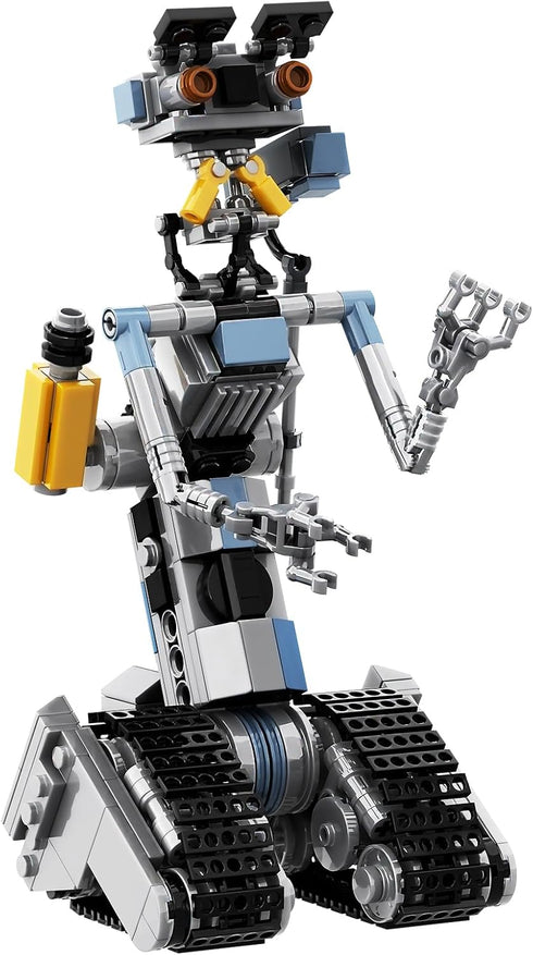 370 Pieces Johnny 5 Robot Building Set, Short Open Circuit Johnny Five Model Toys