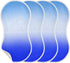decor gift 4 Pack 22x11in Cotton Baby Burp Cloths Soft and Absorbent? Blue Calm Gradient Feed Cloth for Unisex