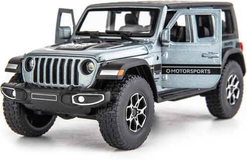 WAKAKAC Compatible for 7 Door Wrangler Toy Car 1/32 Die-cast Pull Back Model