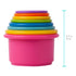 Count Set 8 Count The First Years Stack & Stacking Cups - Colorful Baby Stacking Water Toys - Stackable Cups