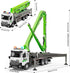 Playset 3 4 5 6 7 8 Cement Concrete Pump Truck Toy - Extendable Concrete Boom Pump Construction Trucks Site Building