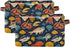 CWUPZAY 1 Pack Fish with Salmon Storage Basket Canvas Fabric Collapsible Storage Bins Box Organizer Waterproof for Home