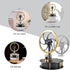 Enthusiasts-HZZ92 Low Temperature Stirling Engine Educational Toy with Precision Brass Aluminum Parts,Efficient