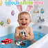 MACALOCA 1-3-5, 2-4, Playset Bath Toys for Kids Ages Car No Hole Bath Toys Toddlers Baby Toddler Easter Egg Fillers