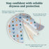 Washable Reusable Nursing Pads - Organic Breast Pads with Laundry Bag & Waterproof Bag
