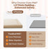 1.3 Inch Tummy 5050 Inch Baby Play Mat for Floor, Thick Memory Foam Time Mat with Non Slip Backing, Soft Coral Velvet