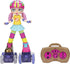 10" Rock N Rollerskate Doll Rainbow Riley Light Up Remote Control Rollerskating Doll - Plays Music and Skates!, H