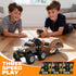 Snugzy 1:64 2.4Ghz Mini RC Car Scale RC Truck for Kids with Trailer Remote Control Rechargeable RC Cars Toy Gifts