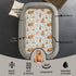 Jola's House 4 Pack Set Bassinet Sheets Woodland Forest Animals Wood Neutral Unisex Fitted Baby Bassinet Sheets