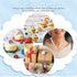 24 1.75 Inch Pcs Baby Shower Pacifiers, Plastic Pacifiers for Baby Shower Game Boy, Bulk Pacifier for DIY Decoration
