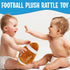 Baby Football Plush Rattle - Engaging Toddler Football Toys & Rattles for Boys and Girls, Ages 0-36 Months