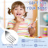 Chumia 9 Pieces Stainless Steel Toddler Forks, Kids Safe Utensils Set for Baby Self Feeding Training, Dishwasher Safe
