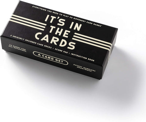 Brass Monkey It’s in the Cards Playing Cards Game Set - 2 Uniquely Designed Decks