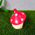 YEYILILINHONG Miniature Mushroom House Fairy Garden Resin Ornament Micro Landscape Molds for Tabletop Dollhouse Bonsai