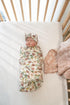 2 Pack 47 47 inches, Little Jump Western Wild Flowers Muslin Swaddle Blankets for Baby Girls, Receiving Blanket Large x