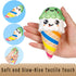 Anboor 4.7 Inches Voodoo Dolls - Squishies Ghost Doll, Halloween Kawaii Soft Stress Relief Toys