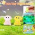 50 Pcs Mystery Bag Easter Day Gifts for Kids: Mini Resin Animals Glow in the Dark Figurines, Mini Figures Blind Bags