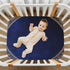KJIZMO (1) 27 39 inches Deep Blue Velvet Fitted Crib Sheets Soft Crib Sheet Fits Standard Crib & Toddler Bed Mattress