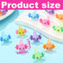 Junkin Mini Axolotl Resin Charms: Miniature Axolotl Ornament for DIY Garden Dollhouse Birthday Party Decoration (48 Pcs)