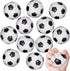 Mini Sports Balls for Kids Party Favor Toy - 12 Pack Squeeze Foam for Soccer, Basketball, Football, Baseball