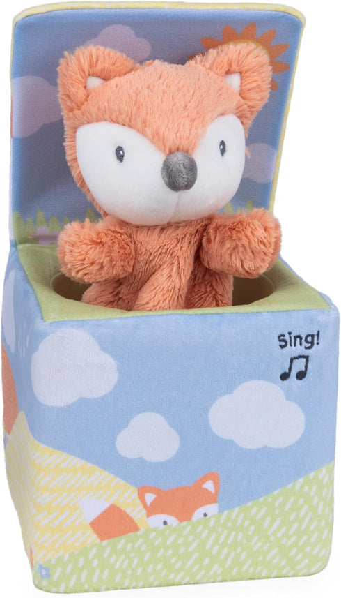 Baby GUND Fox in a Box, Animated Plush Activity Toy for Babies and Infants, Multicolor, Ages 0 and Up