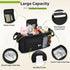 ZZM Parent Console Stroller Organizer Compatible with WONDERFOLD W2&W4&X, Jeep Wrangler, EVER ADVANCED Wagon,