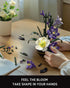 Set, (478 NF10332) Nifeliz Gladiolus Flower Building Botanical Flower Model Toy for Adults, Home and Office Table Dcor
