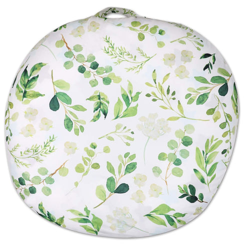 TANOFAR Green Leaf Lounger Cover for Newborn, Breathable & Reusable Removable Slipcover for Baby, Snugly Fit