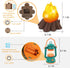 Mitcien Kids Camping Gear Set with Play Tent, Pretend Campfire, Fruits, Marshmallow Toys for Indoor Outdoor