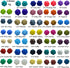 50pcs 14mm Silicone Polyhedron Pearl Beads Silicone Icosahedron Beads for Keychain Mom Necklace Making DIY Craft Jewelry Beading Accessory
