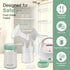 6PCS Momcozy 22oz, S1/S2/SG/9Plus Breastmilk Storage Bottle Compatible with Breastmilk Cooler Breast Milk Containers
