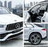 Benz GLE63S AMG Model Car 1/32 Alloy Diecast Pull Back Toy Car with Light and Sound for Boys Girls Gift (White)