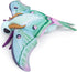 Frankiezhou Home 16in, Luna Moth Plush Toy, Large Luna Moth Stuffed Animals Realistic Soft Big Moth Plushie Model Toy