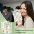 Neutral Gender Reveal Party Bingo Game, 24 Player Safari Jungle Animal Cards for Family Activity, Pregnancy Announcement