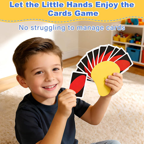 3 4 Pack (2 2 Tenyond Playing Card Holders for Little Hands Playing at Game Nights,Handheld Cards Game Accessory