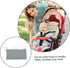 ibasenice Bed Organizer Cotton Stroller Storage Bag Multi-purpose Hanging Pouch for Toys Pacifiers and Milk Bottles