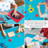 Countertop (23.62x15.75 inches) Extra Large Silicone Craft Mat for Kids, Large Silicone Sheet for Crafts, Kitchen
