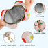 Strawberry Round Pacifier Storage Case with Zipper, Portable Pacifier Case for Travel, Diaper Bag & Purse, Pacifier