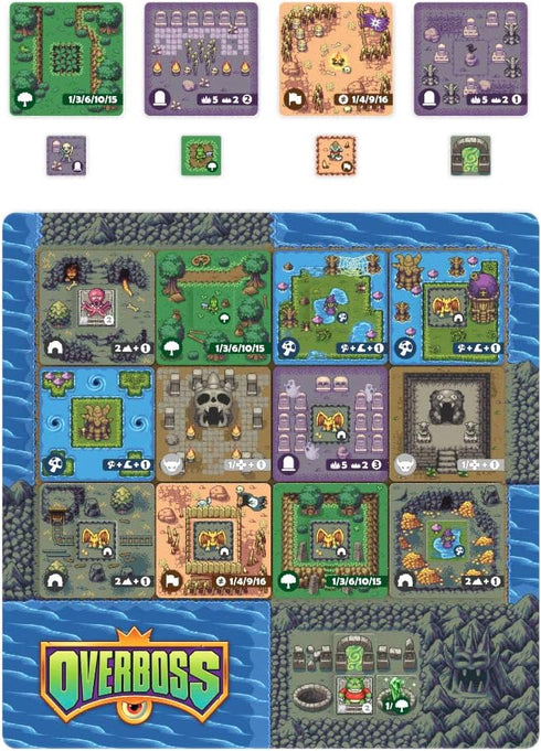 Overboss: A Boss Monster Adventure by Brotherwise Games, Purple Medium