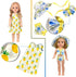 10-Sets Doll Clothes for American 14-inch Dolls, Handmade Outfits and Accessories, Christmas Gift