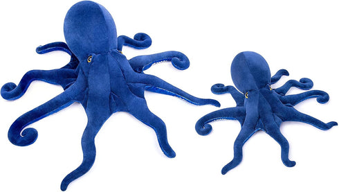 ZHONGXIN MADE Simulation Octopus Plush Toy, Large 32 Inch Blue Soft Octopus Stuffed Animal
