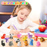 Kaemi 120Pcs Animal Erasers for Kids Desk, 3D Take Apart Erasers Toys for Party Favors and Treasure Box Games