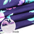 Carseat Cover Girls - Multiuse Nursing Breastfeeding Covers, Purple Flower Theme, Stretchy Soft Breathable Canopy