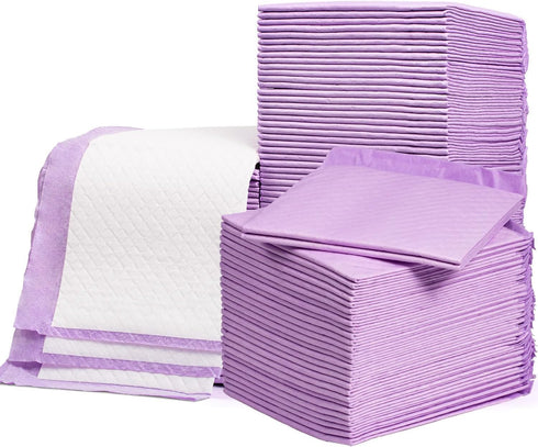 Buyockss 50Pack Disposable Underpads 18 x 24 inch High Absorbency Waterproof Incontinence Bed