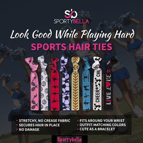 Infinity Collection Gymnastics Headbands - Girls Hair Accessories, Non Slip Sports Head Bands, Party Favors