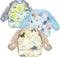 PandaEar (3 Pack Long Sleeve Bibs| Waterproof Full Sleeve Bib for Baby