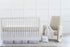 Cozy Beige Sateen Cotton Fitted Crib Sheet for Newborns and Toddlers - One Size