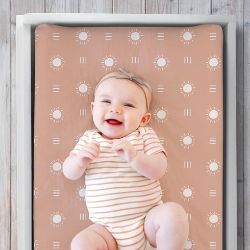 Set 3 The Peanutshell Baby Girl or Boy Changing Pad Covers of - Ultra Soft Pad Cover - Fits Standard Changing Table
