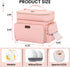 S1/S2, Breast Pump Bag Compatible with Spectra Dual-Layer Pump Carrying Case with Water-Resistant Fabric
