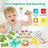 3+,Montessori Counting Toddler Learning Toys for Preschool Educational Learning Activities & Number Blocks Toys Math